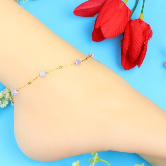 Elegant Handmade Anklet – Perfect for Women & Girls | Ideal Gift Option, DYC1424 - Picture 10 of 10